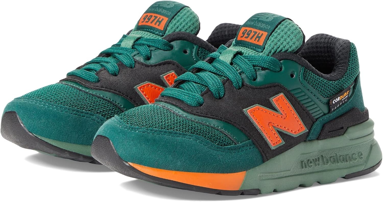 image:imageNew Balance Baby Boys 997h V1 Bungee Sneakers Casual ShoesNightwatch GreenJade