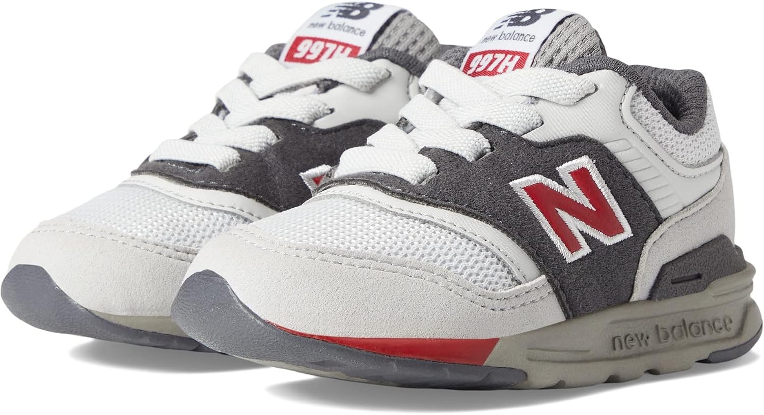 image:imageNew Balance Baby Boys 997h V1 Bungee Sneakers Casual ShoesSummer FogCrimson