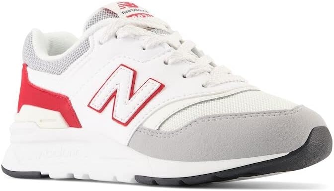 image:imageNew Balance Baby Boys 997h V1 Bungee Sneakers Casual ShoesWhiteTeam RedRaincloud