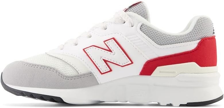 image:imageNew Balance Baby Boys 997h V1 Bungee Sneakers Casual ShoesWhiteTeam RedRaincloud