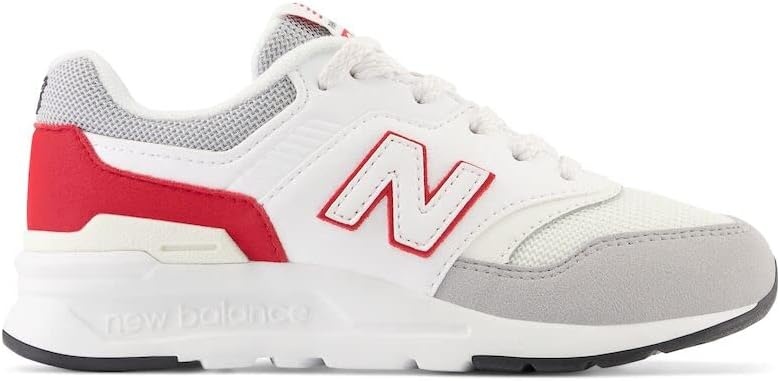 image:imageNew Balance Baby Boys 997h V1 Bungee Sneakers Casual ShoesWhiteTeam RedRaincloud