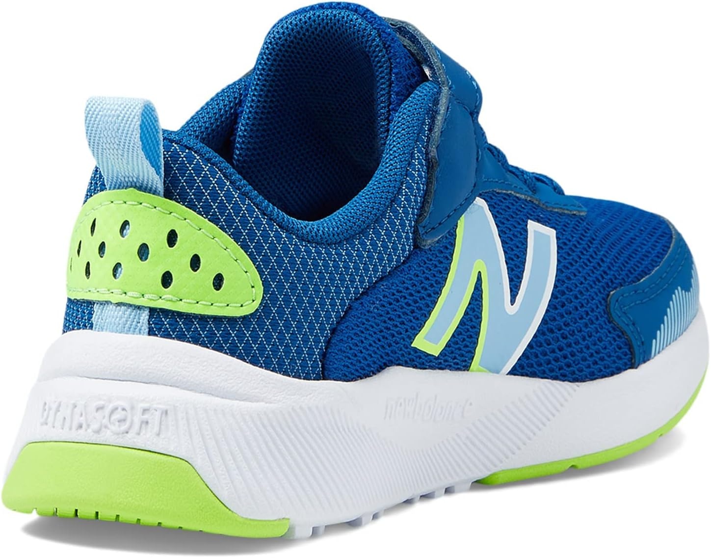 image:imageNew Balance Baby Boys Dynasoft 545 V1 Bungee Lace SneakersAtlantic BluePixel GreenBlue Haze
