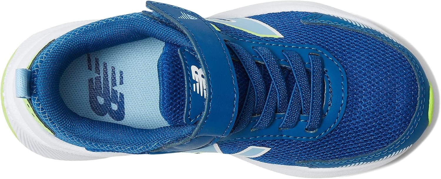 image:imageNew Balance Baby Boys Dynasoft 545 V1 Bungee Lace SneakersAtlantic BluePixel GreenBlue Haze