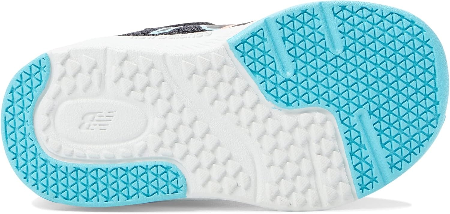 image:imageNew Balance Baby Boys Dynasoft 545 V1 Bungee Lace SneakersBlackGrapefruitSummer Aqua