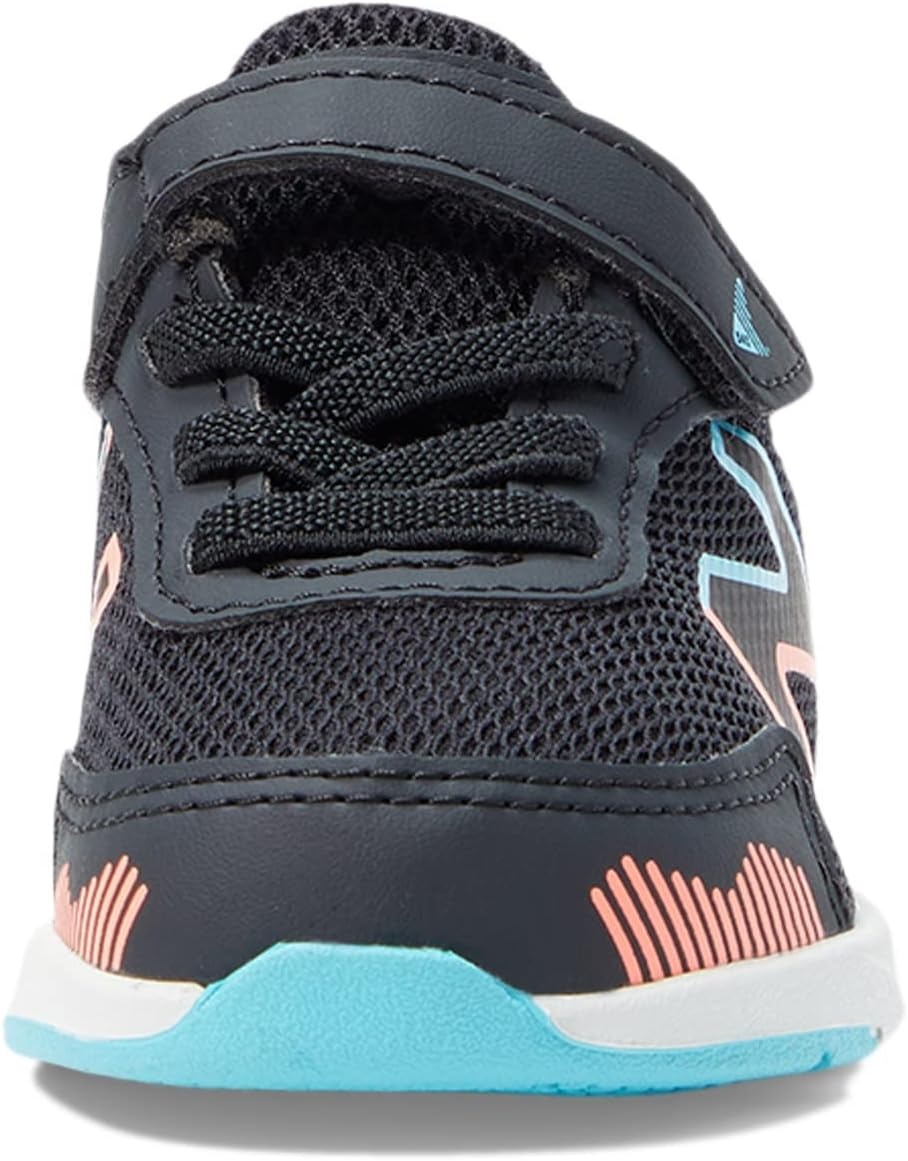 image:imageNew Balance Baby Boys Dynasoft 545 V1 Bungee Lace SneakersBlackGrapefruitSummer Aqua
