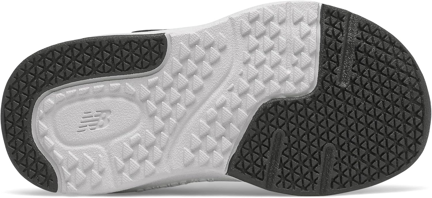 image:imageNew Balance Baby Boys Dynasoft 545 V1 Bungee Lace SneakersBlackWhiteSilver Metallic