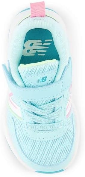 image:imageNew Balance Baby Boys Dynasoft 545 V1 Bungee Lace SneakersBright CyanMint FlashSignal Pink