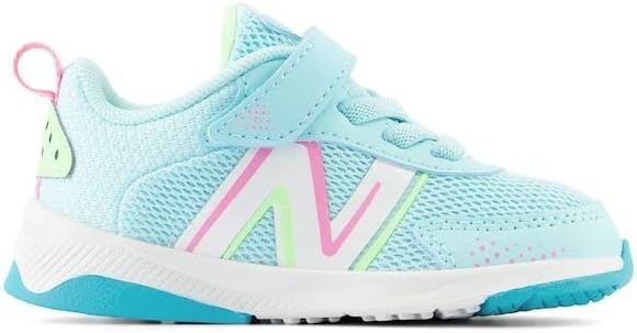 image:imageNew Balance Baby Boys Dynasoft 545 V1 Bungee Lace SneakersBright CyanMint FlashSignal Pink