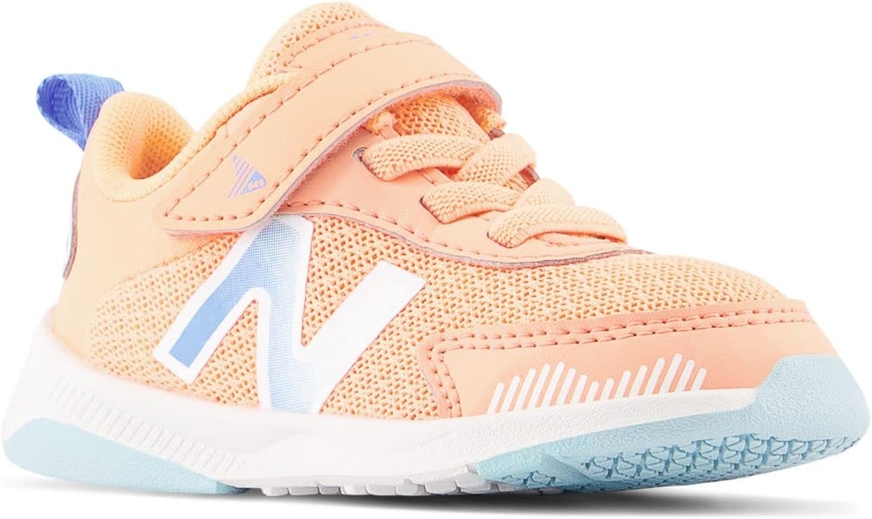 image:imageNew Balance Baby Boys Dynasoft 545 V1 Bungee Lace SneakersLight DragonflySky BlueWhite