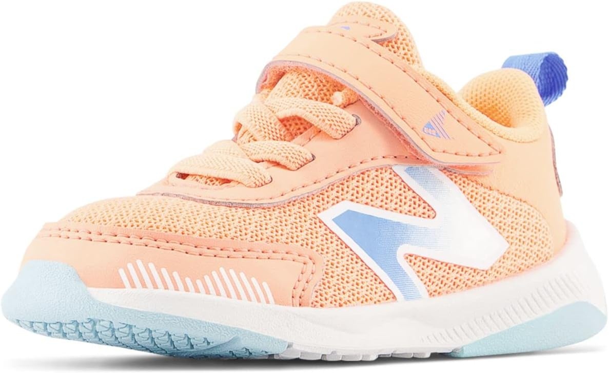 image:imageNew Balance Baby Boys Dynasoft 545 V1 Bungee Lace SneakersLight DragonflySky BlueWhite