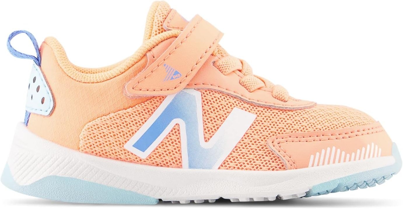 image:imageNew Balance Baby Boys Dynasoft 545 V1 Bungee Lace SneakersLight DragonflySky BlueWhite