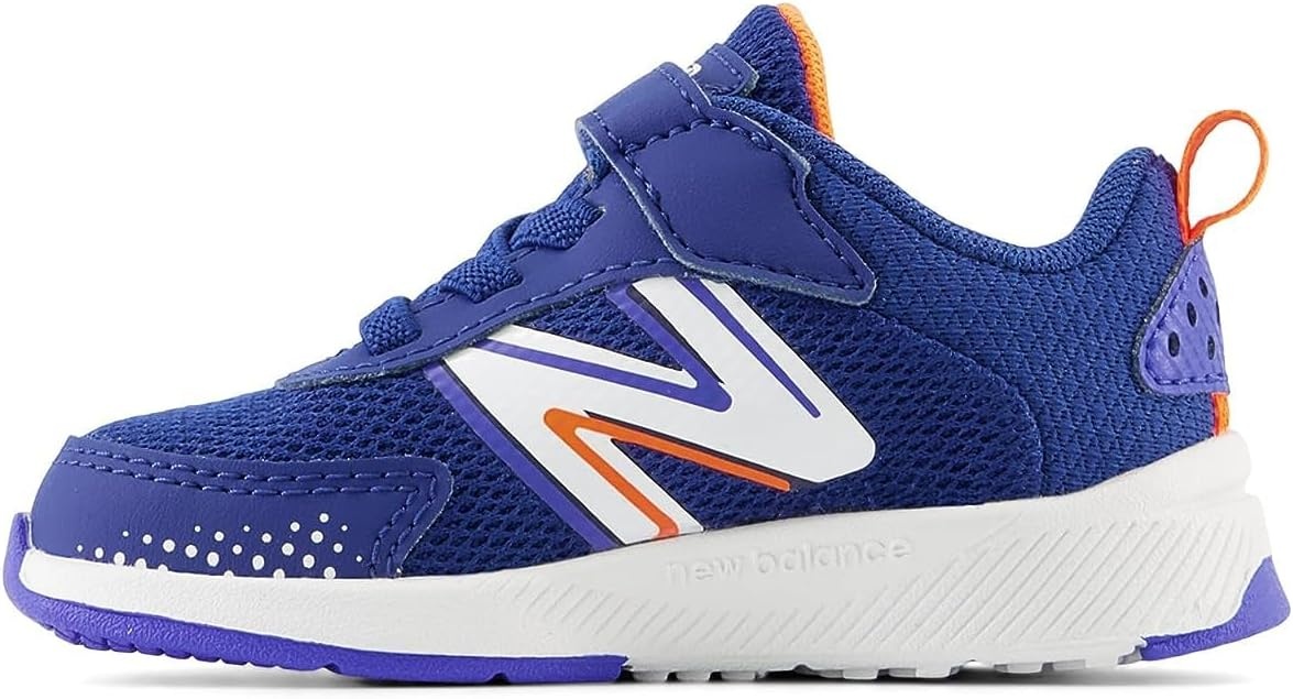 image:imageNew Balance Baby Boys Dynasoft 545 V1 Bungee Lace SneakersNight SkyBlaze Orange