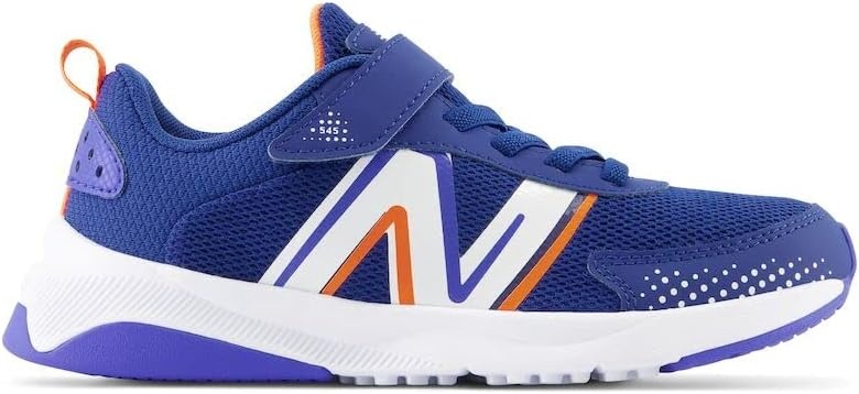 image:imageNew Balance Baby Boys Dynasoft 545 V1 Bungee Lace SneakersNight SkyBlaze OrangeMarine Blue