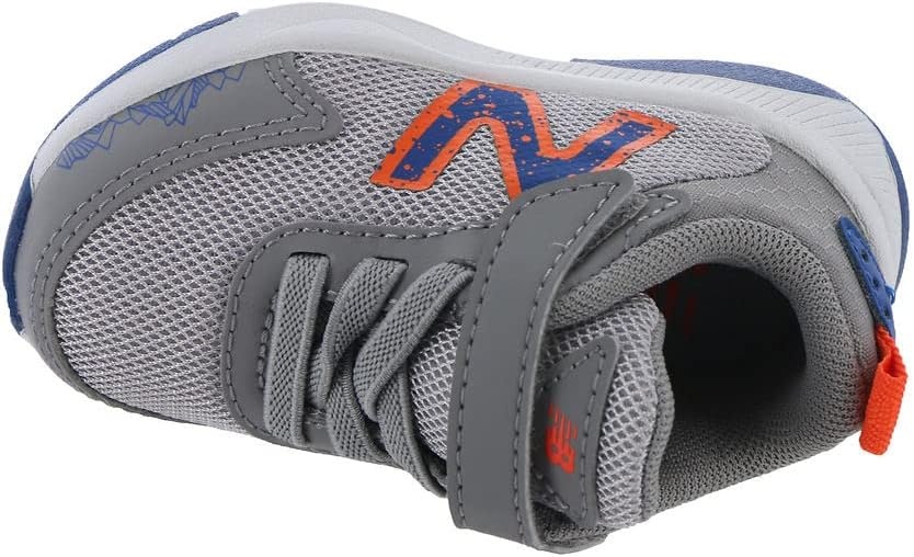 image:imageNew Balance Baby Boys Dynasoft 545 V1 Bungee Lace SneakersRain CloudPoppyBlue Groove