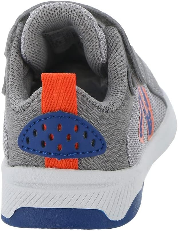image:imageNew Balance Baby Boys Dynasoft 545 V1 Bungee Lace SneakersRain CloudPoppyBlue Groove