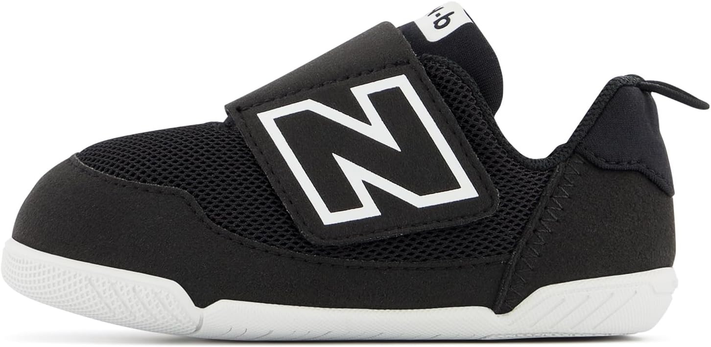 image:imageNew Balance Baby Boys Newb V1 Hook and LoopBlackWhite
