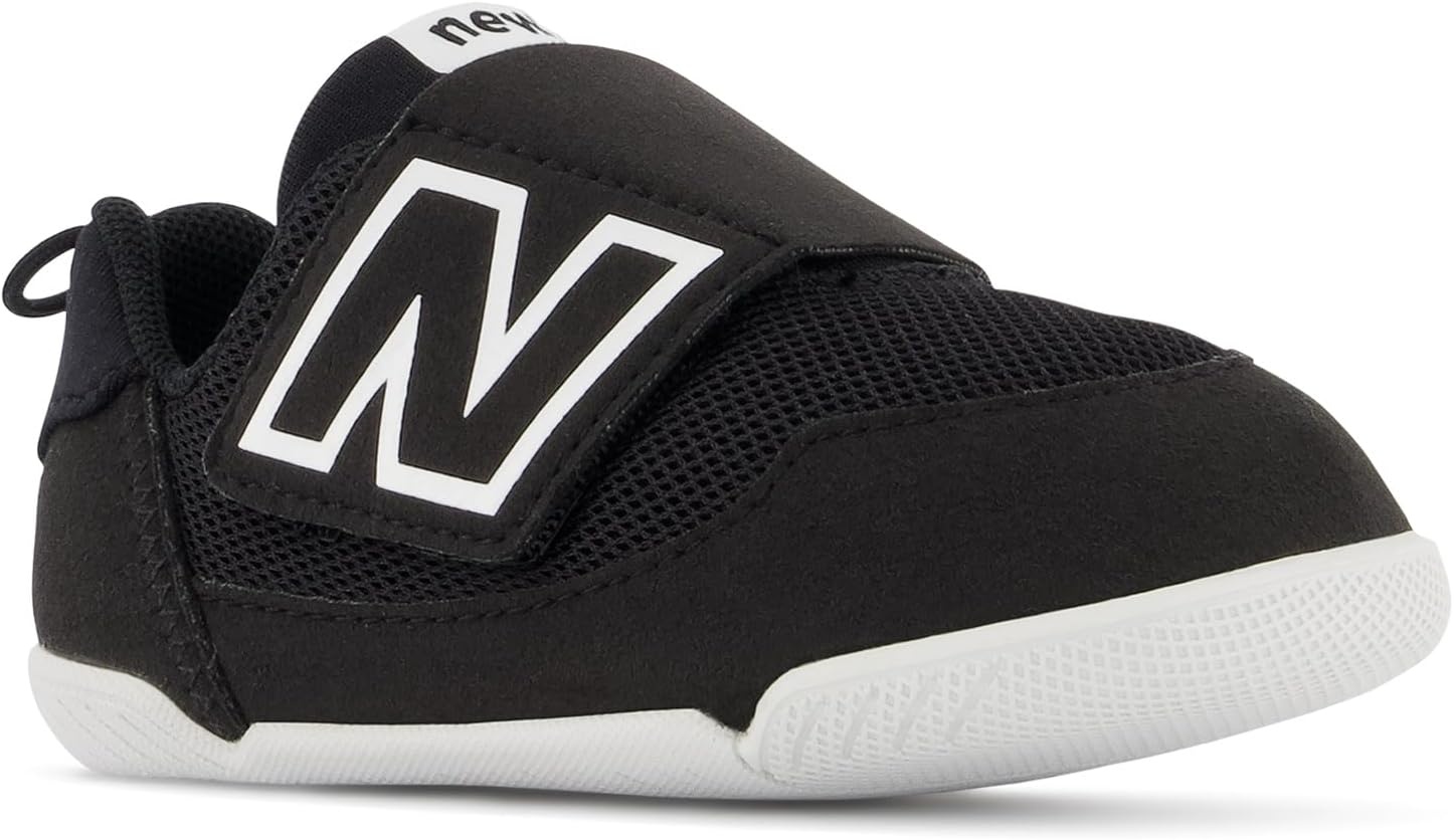 image:imageNew Balance Baby Boys Newb V1 Hook and LoopBlackWhite