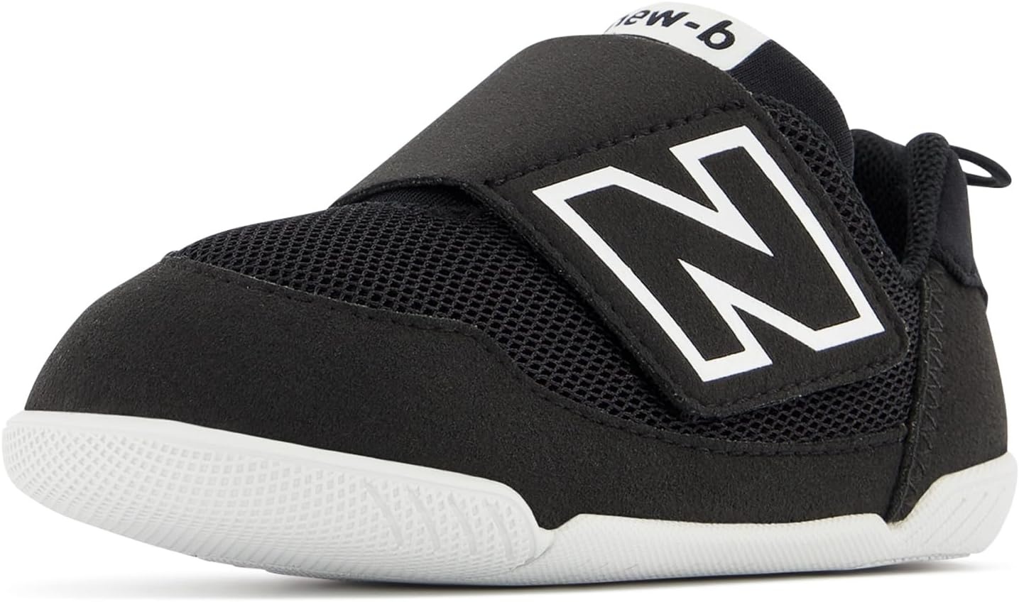 image:imageNew Balance Baby Boys Newb V1 Hook and LoopBlackWhite