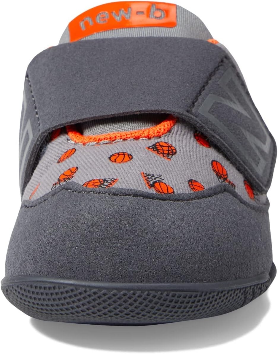 image:imageNew Balance Baby Boys Newb V1 Hook and LoopMagnetShadow GreyPoppy