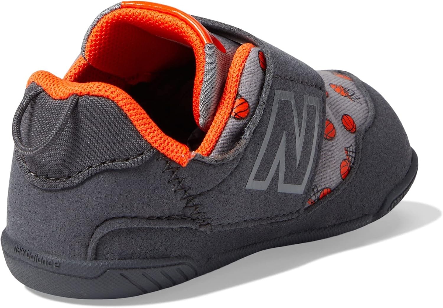 image:imageNew Balance Baby Boys Newb V1 Hook and LoopMagnetShadow GreyPoppy