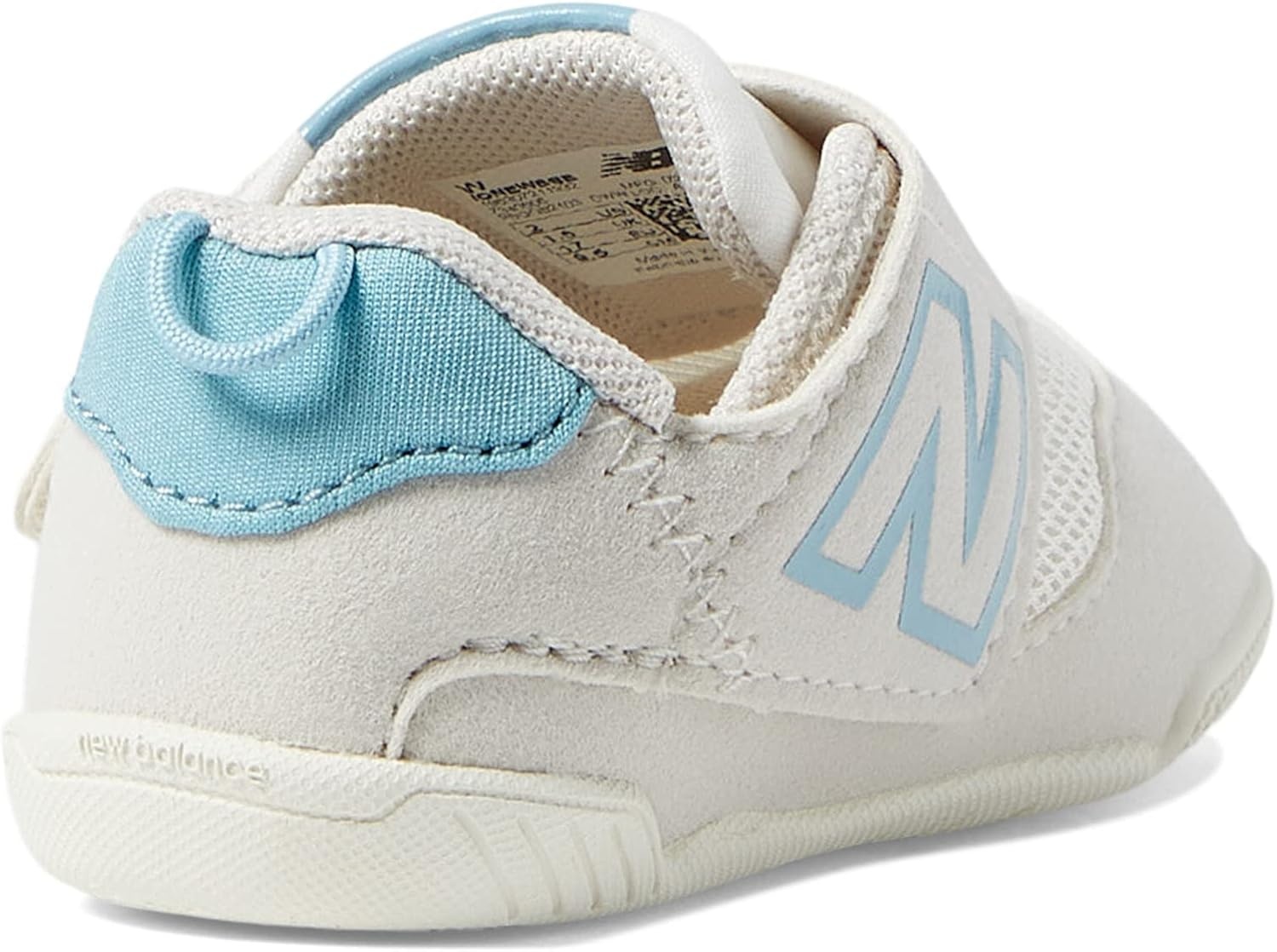 image:imageNew Balance Baby Boys Newb V1 Hook and LoopMoonbeamLight Moonstone
