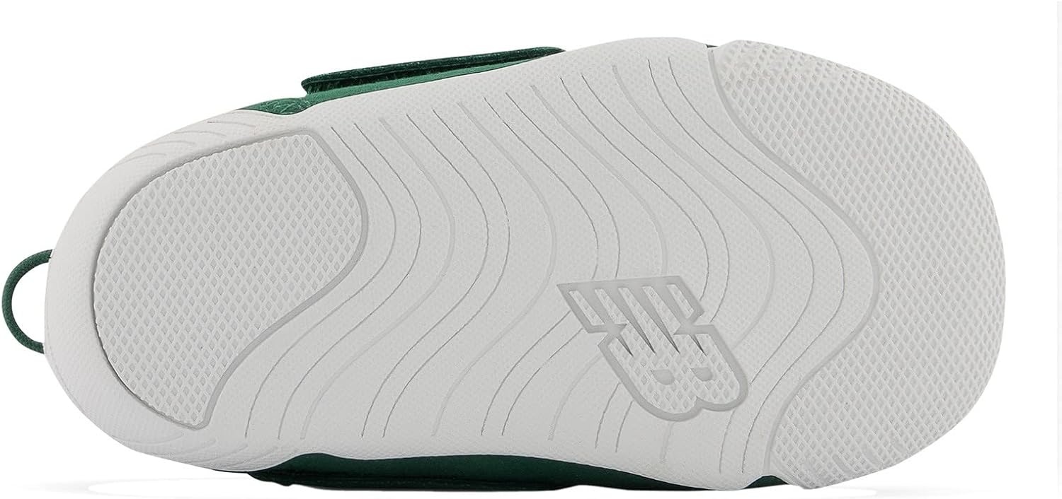 image:imageNew Balance Baby Boys Newb V1 Hook and LoopTeam Forest GreenWhite