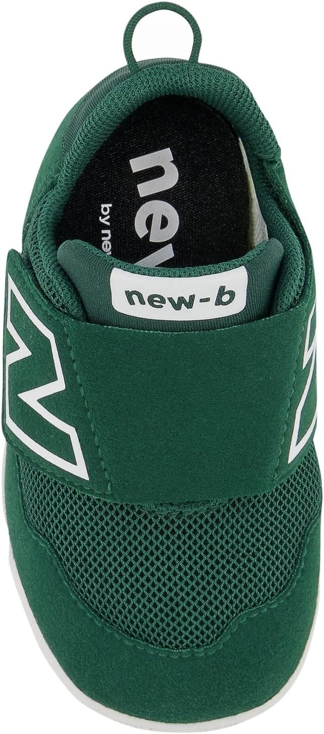 image:imageNew Balance Baby Boys Newb V1 Hook and LoopTeam Forest GreenWhite