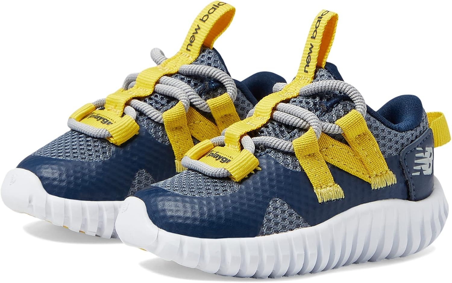image:imageNew Balance Boys Playgruv V2 Bungee SneakersBlueHoneycomb