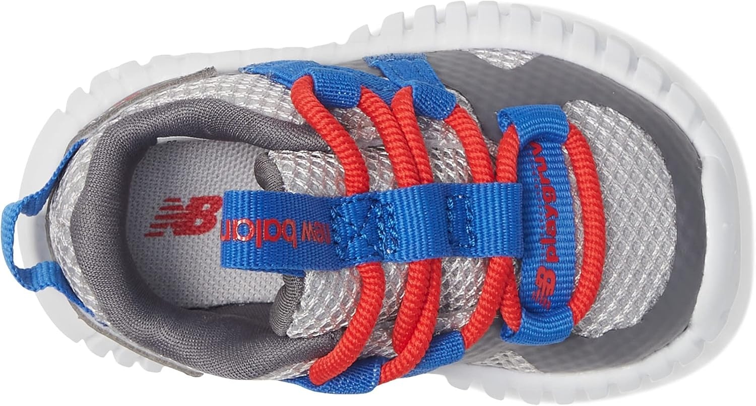 image:imageNew Balance Boys Playgruv V2 Bungee SneakersCastlerockTrue Red