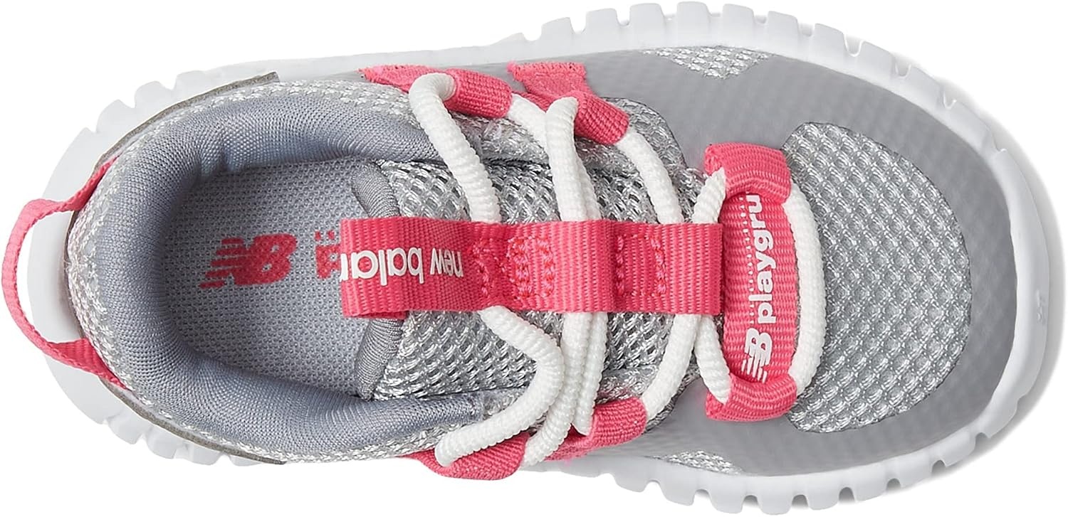 image:imageNew Balance Boys Playgruv V2 Bungee SneakersGreyHipink