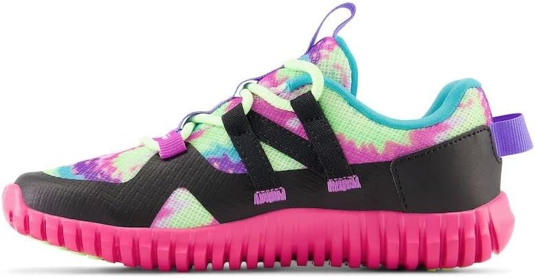 image:imageNew Balance Boys Playgruv V2 Bungee SneakersHipinkBlackCosmic Rose