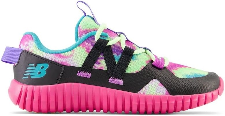 image:imageNew Balance Boys Playgruv V2 Bungee SneakersHipinkBlackCosmic Rose