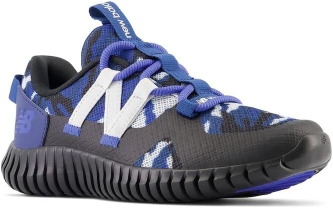 image:imageNew Balance Boys Playgruv V2 Bungee SneakersNight SkyBlackQuartz Grey