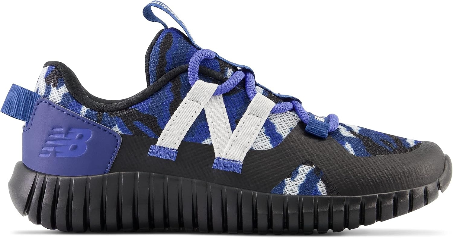image:imageNew Balance Boys Playgruv V2 Bungee SneakersNight SkyBlackQuartz Grey