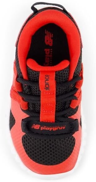 image:imageNew Balance Boys Playgruv V2 Bungee SneakersTrue RedBlack