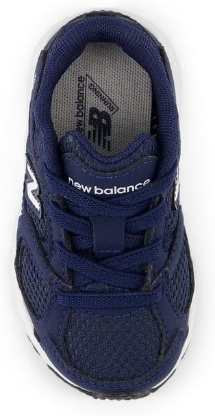 image:imageNew Balance Kids 408 Bungee Lace Casual ShoesNb NavyNb 103 White