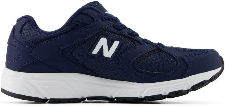 image:imageNew Balance Kids 408 Bungee Lace Casual ShoesNb NavyWhite