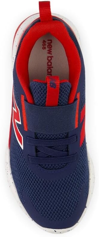 image:imageNew Balance Kids 468 Slip On Running Shoe Little KidNb NavyTrue Red