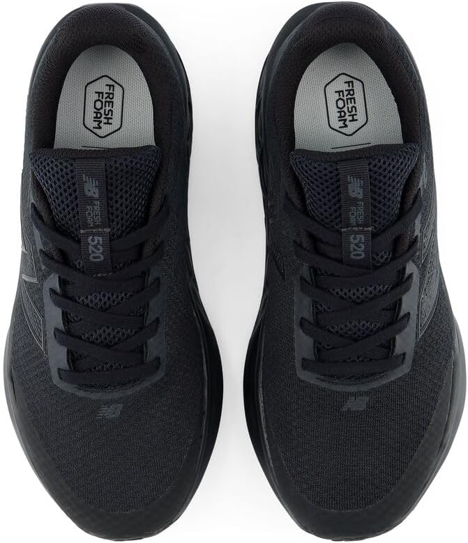 image:imageNew Balance Kids 520 Lace Running Shoe Big KidBlackBlack