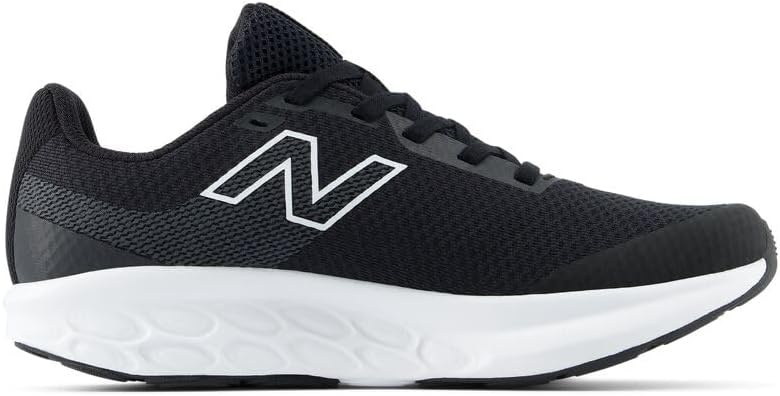 image:imageNew Balance Kids 520 Lace Running Shoe Big KidBlackNb 103 White