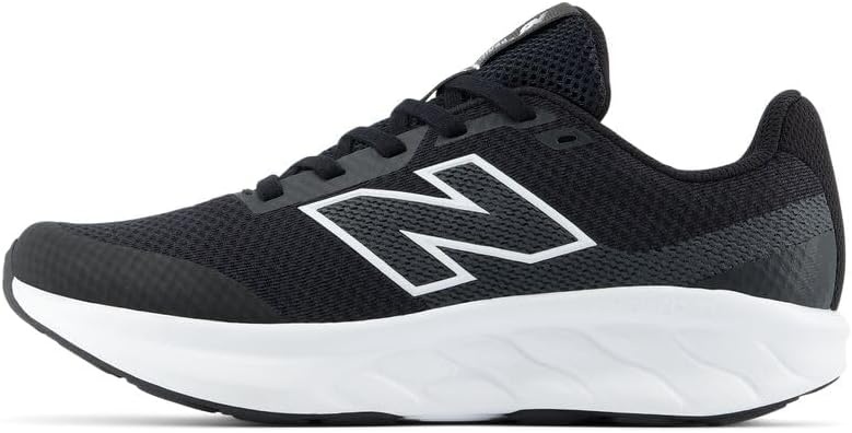 image:imageNew Balance Kids 520 Lace Running Shoe Big KidBlackNb 103 White