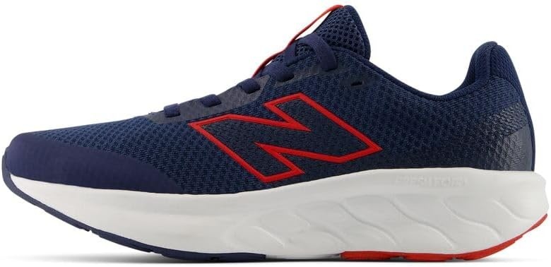 image:imageNew Balance Kids 520 Lace Running Shoe Big KidNb NavyTrue Red