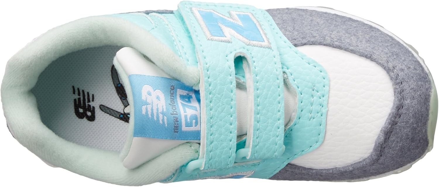 image:imageNew Balance Kids 574 V1 LaceUp SneakersArctic BlueGrey