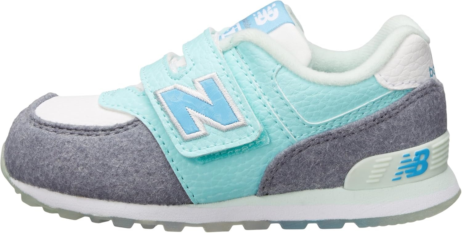image:imageNew Balance Kids 574 V1 LaceUp SneakersArctic BlueGrey
