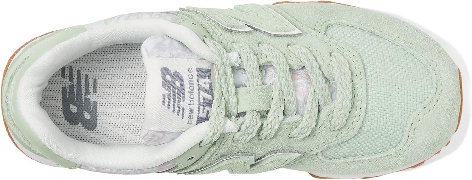 image:imageNew Balance Kids 574 V1 LaceUp SneakersAvocadoSea Salt