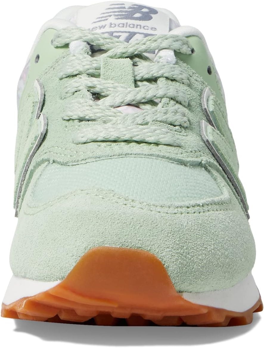 image:imageNew Balance Kids 574 V1 LaceUp SneakersAvocadoSea Salt