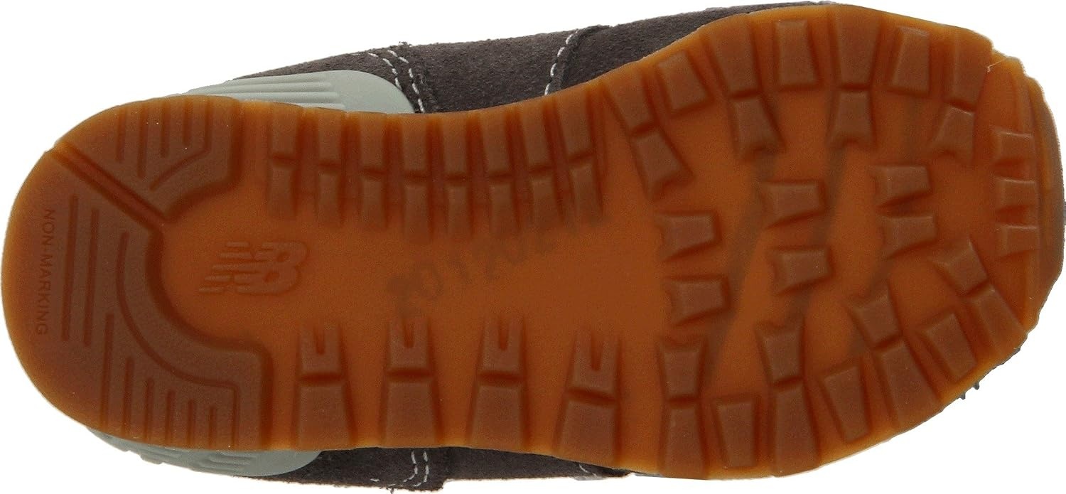 image:imageNew Balance Kids 574 V1 LaceUp SneakersCharcoalGrey
