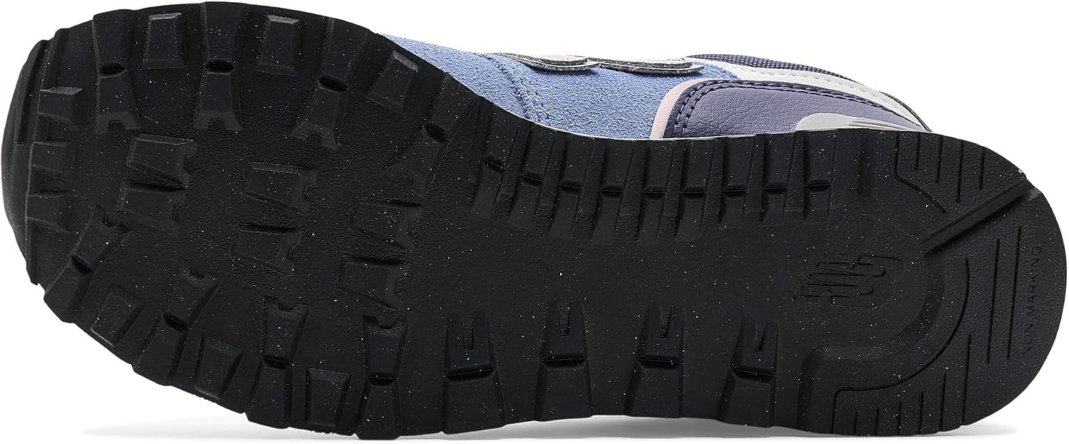 image:imageNew Balance Kids 574 V1 LaceUp SneakersFairweather BlueStone Pink