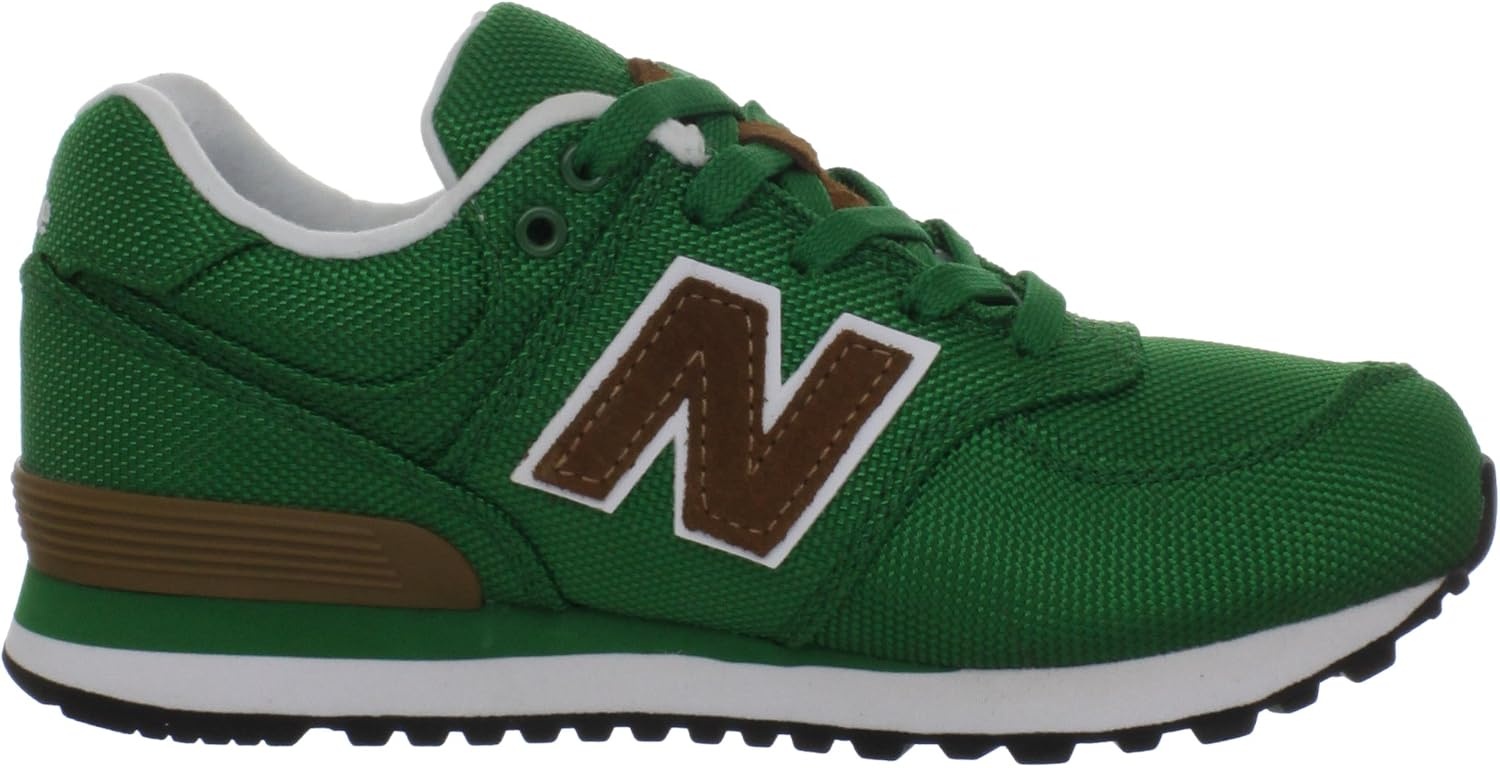 image:imageNew Balance Kids 574 V1 LaceUp SneakersGreenBrown