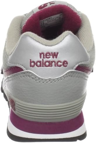 image:imageNew Balance Kids 574 V1 LaceUp SneakersGreyMaroon